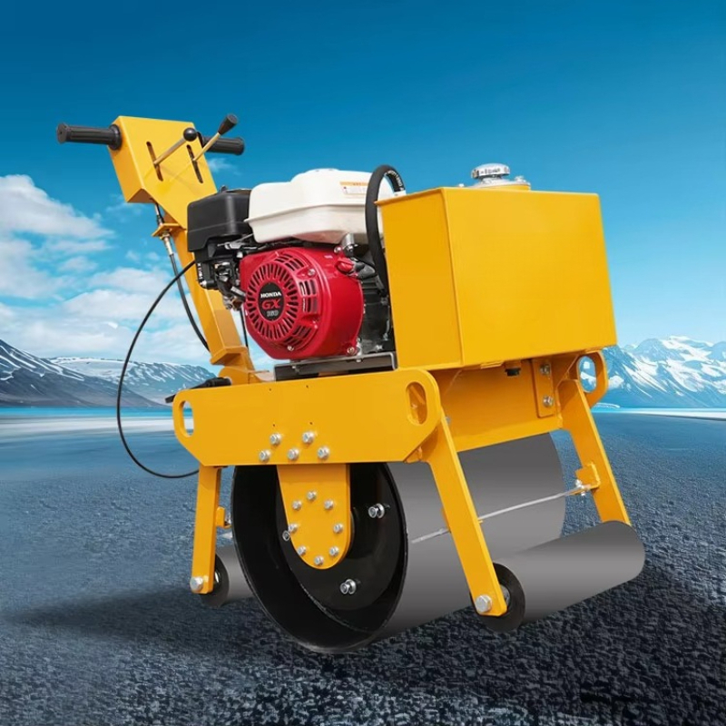 Heavy Equipment Rollers - Tek Tamburlu Silindir Asfalt Kırsal Yol