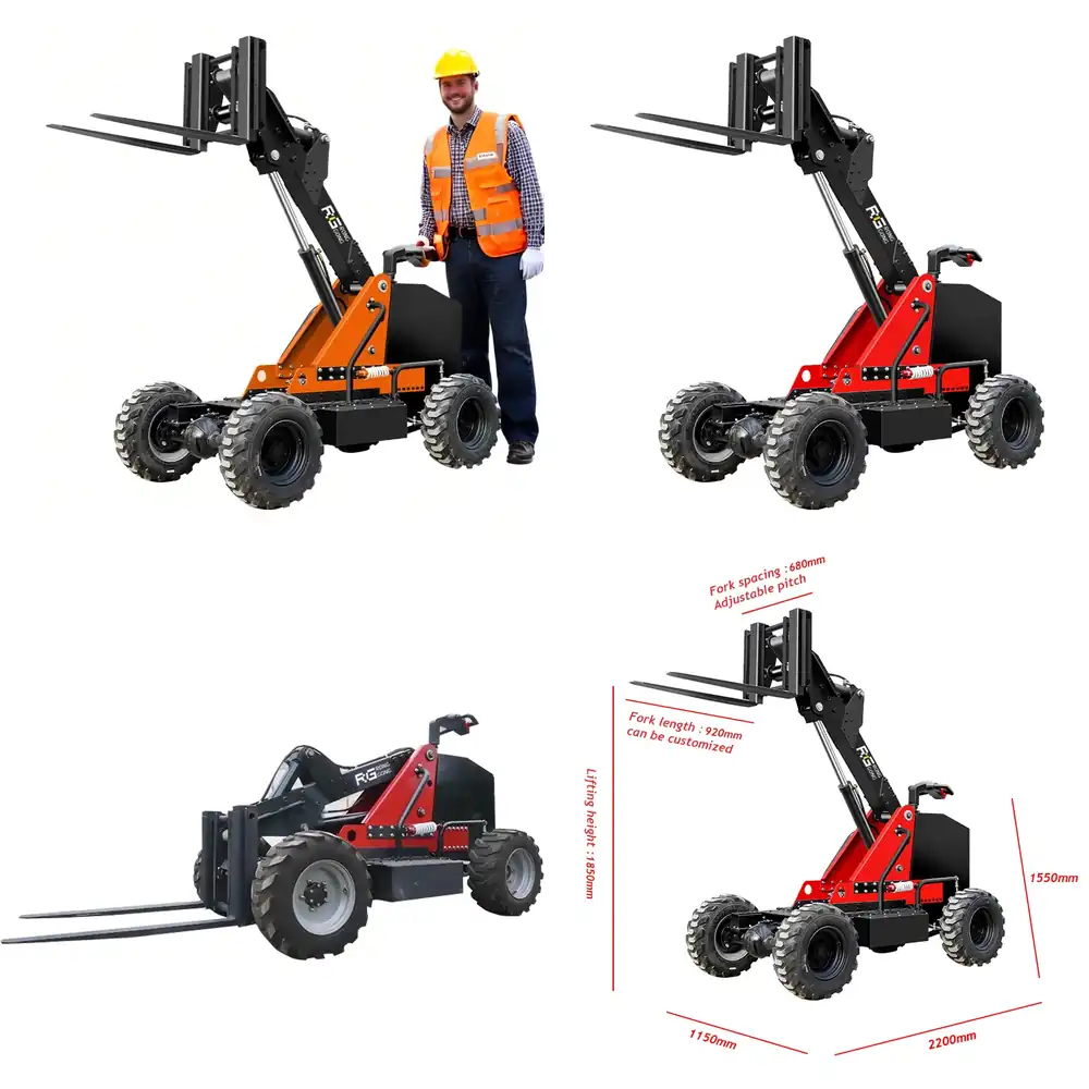 1 Ton 1.5 Ton CE 4 Tekerlekten - Electric Forklift incelemesi ve fiyatı